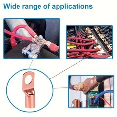 220-Piece SC Ring Terminal Kit – Copper Terminals for Electrical Wiring
