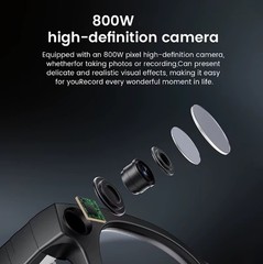 AI Smart Glasses 2026 HD Camera Video Recording Translation Bluetooth Clear Lens