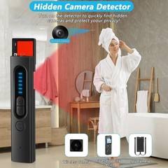 Compact Anti-Spy Detector with 30 Hours Battery, 4 Modes for Enhanced Security