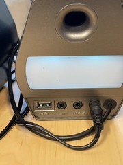 Edifier G2000 Bluetooth RGB Powered Speakers AUX USB Tested Working Pair