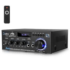 Daakro AK45 Stereo Audio Amplifier,300W 300W x 2, AK-45(300W+300W RMS Power)