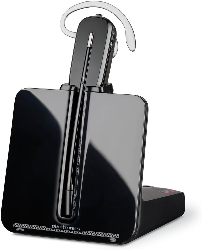 Plantronics CS540 Wireless Headset System Black Single Ear (Mono) Noise Cxling