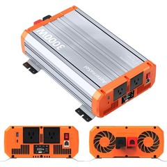 3000W 6000W Pure Sine Wave Inverter 12V DC to 120V AC Converter Remote Control