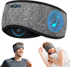 Sleep Headphones Bluetooth 6.0 Headband, 3-IN-1 Sleeping Headband Headphones for