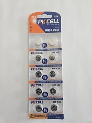 Fast Ship-10-Pcs.-New-AG 9 -Alkaline-PKcell Battery-1.5V-LR-936-Date2027
