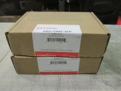 Proline GMC-SFP Media Converter 10/100/1000M Base-TX 1 Open Box 1 Sealed New