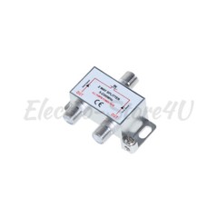 Coaxial Cable Splitter 2 3 4 6 8 Way RG6 RG59 Coax 5-2300 MHz Satellite HDTV