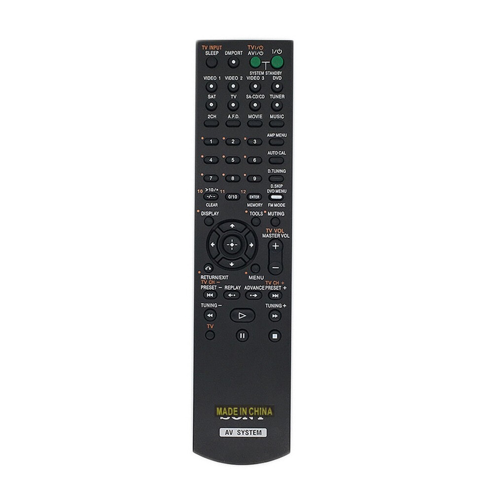 US Stock Remote Control For Sony STR-DG820 STR-K880 STR-K1500 AV Receiver System
