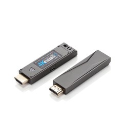 Mini 4K HDMI over Fiber Optic Extenders, 4Kx2K 30Hz Video Optical Transceiver LC