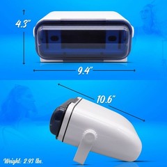 Pyle PLMRCW3 Waterproof Marine CD Player/Receiver Radio Wired Housing Cover