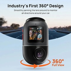 70mai Dash Cam Omni 128GB Built-In eMMC Storage 4G LTE Front Camera + 128GB
