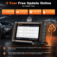 Ancel HD3400 Pro Diesel Heavy Duty Truck All System Diagnostic Scanner DPF Regen