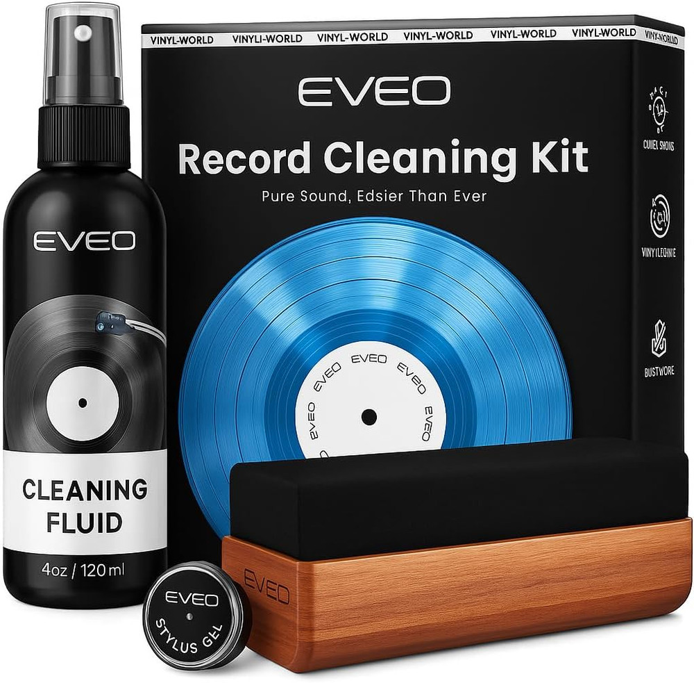 Vinyl Record Cleaning Kit 4In1 Vinyl Record Cleaner Kit for Vinyl Records Albums