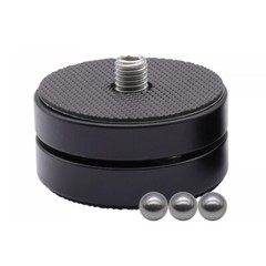 4x 46mm Aluminum Alloy Speaker Spike Pad Damping Steel Ceramics Ball Stand Feet