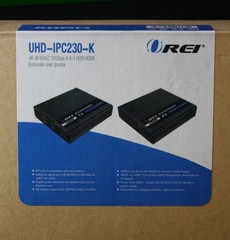 Brand New! OREI HDMI Over Ethernet Extender via CAT6/7 4K@60Hz UHD-IPC230-K