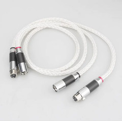 8AG single crystal copper HIFI mixing console microphone XLR balanced cable