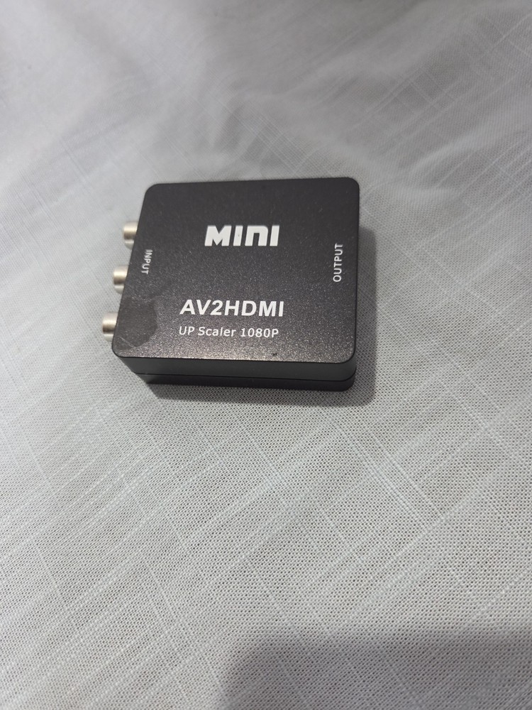 HDMI2AV Mini Converter HDMI to AV Adapter HDMI to RCA 1080P HD Video Audio