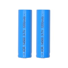 3.7V Rechargeable Battery Button Top 1200mAh Capacity Lithium Cell Battery – AA
