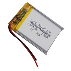 503040 3.7V 600mAh 2.22Wh Rechargeable Replacement Li Li-po Battery For Mp4 GPS