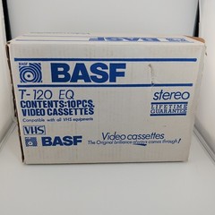 10 Pack – BASF T-120 Extra Quality VHS VCR Video Cassette SEALED