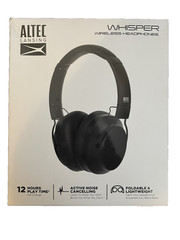 Altec Comfort Wireless Headphones Model #MZX570 Bluetooth 10Hours of Playtime