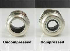 Firewall Grommet Bushing 00 2 4 6 8 Gauge 1/0 2/0 AWG Metal Auto Cable AMP Audio