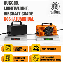LithiumLogic™ 12V 50A LiFePO4 Charger with SB50 Anderson Plug & Accessory Wires