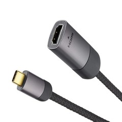USB to HDMI Adatper 23cm – 4K 60Hz – 24K Gold Plated Connectors, USB 3.1 & Th…