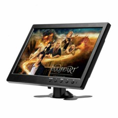 1080P 10.1″ LCD CCTV Monitor PC Screen AV RCA VGA HDMI Display Video US Plug