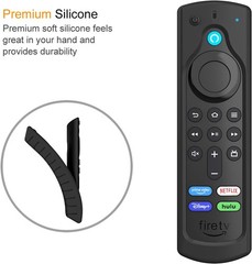 Silicone Remote Case Cover for Fire TV Stick 4K / Fire TV 3rd Gen / Fire TV Cube