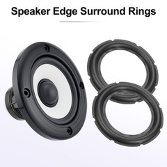 uxcell 8 Inch Rubber Speaker Edge Surround Ring Gasket Kit for 8