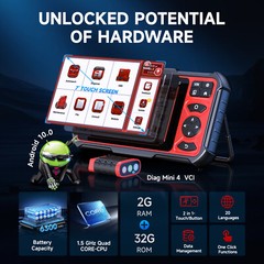 Bidirectional Scannner OBD2 Automotive Diagnostic Tool All System Active Test