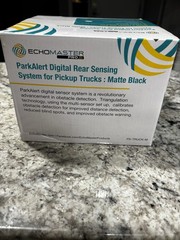 EchoMaster Pro PS-TRUCK-M Backup Sensor Park Alert Rear Pickup Truck Matte Black