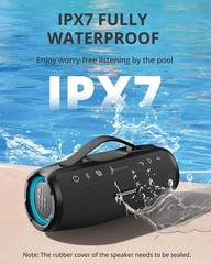 Tronsmart Mirtune S100 Bluetooth Speaker,50W Waterproof,20H Playtime Party Audio