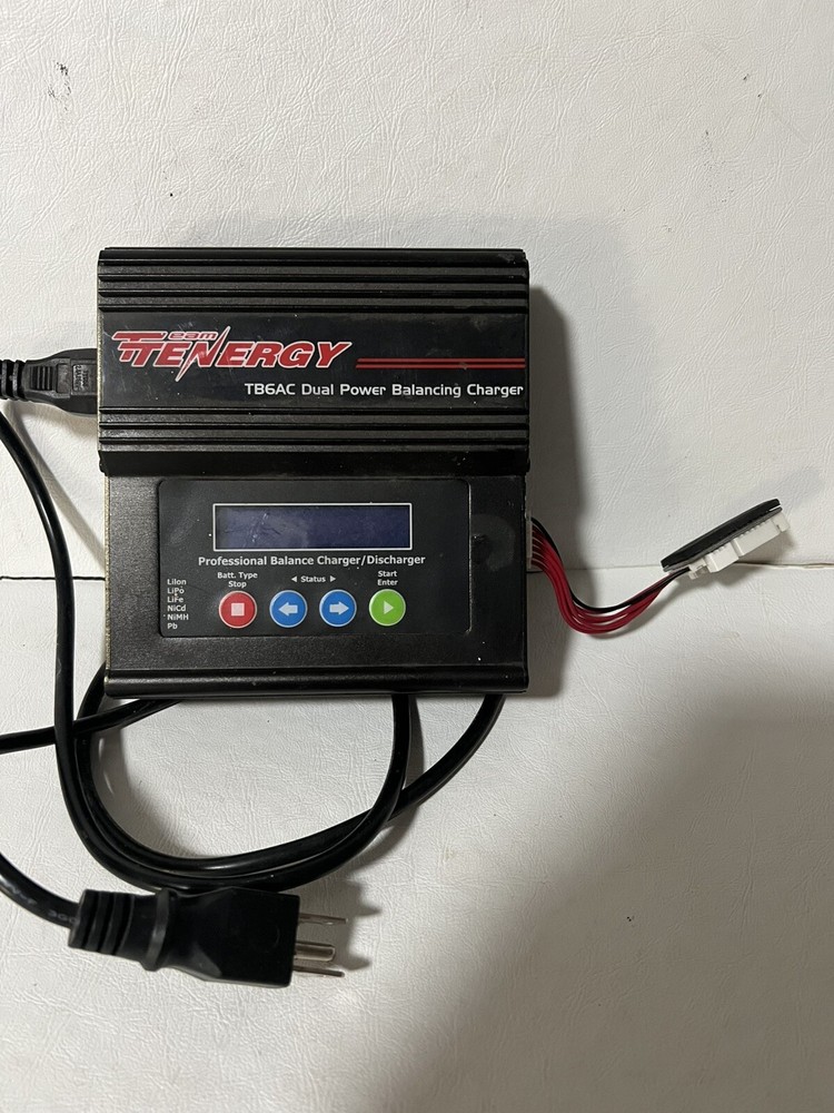 Tenergy TB6AC Dual Power Universal Balance Charger 50W/5A AC/DC Read