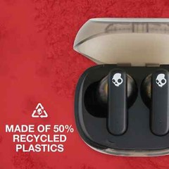 Skullcandy-Smokin’ Buds XT – Midnight Smoke (Certified Refurbished)