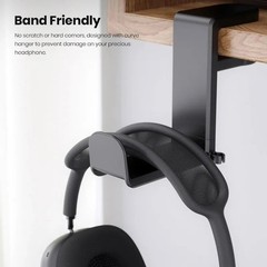 Rotating Headphone Stand Gaming Headset Holder Adjustable Under Desk Hanger LOT