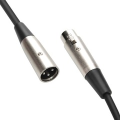 15 Pack of 10Ft XLR 3P Male/Female Balanced Audio Microphone Cable