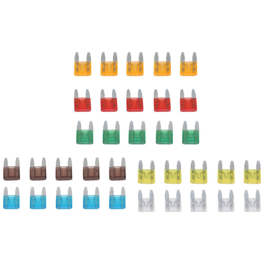 35 Piece MIXED Fuse AUTO Car Motorbike 5 7.5 10 15 20 25 30 S3R91257