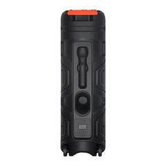 8000W Cylindrical Bluetooth Speaker w/ 3×8″ Woofers Karaoke Mic Heavy Bass Party