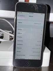 Apple iPod Touch/ 6th Gen/ 16gb Space Gray/ 100% Battery / iOS 11.4