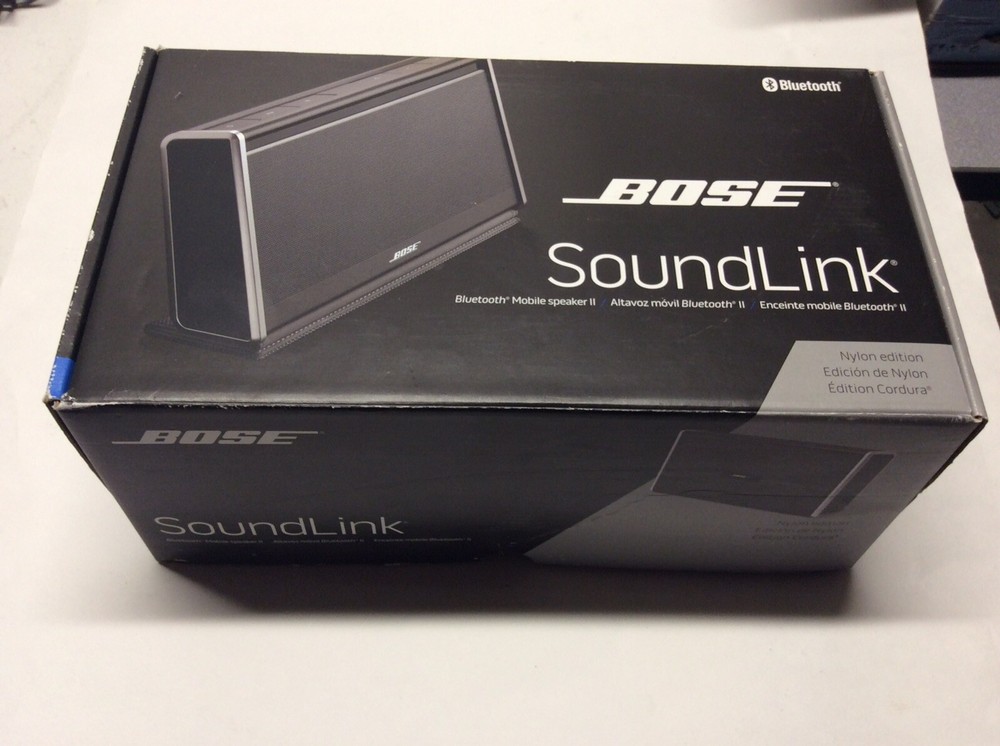OPEN BOX BOSE SOUNDLINK model 330001 -1310 Nylon Cover Edition Bose Sound !!!