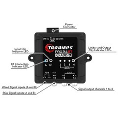 Taramps PRO 2.4BT + Audio Digital Audio Processor Bluetooth 4 Channel DSP – NEW!