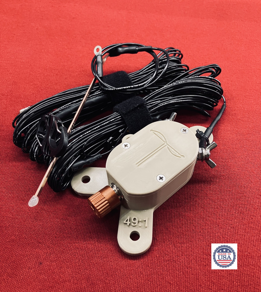 Tech Prepper Edition 50W Rugged No Tune EFHW Antenna for 40/20/15/10M – N9SAB
