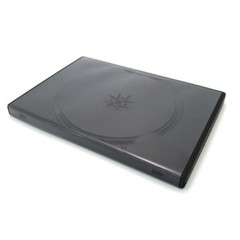 50 ct 14mm Multi Hold 4 Disc Quad CD DVD Black Case Movie Game Box Wholesale
