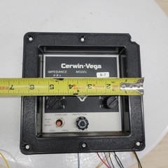Cerwin-Vega D-7 Speaker Crossover Control Panel 4–8Ω Untested Original