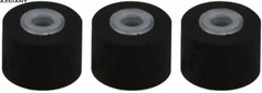 5PCS 13×8.3X6.3x2mm Pinch Roller with Metal Axle for Sharp GF-515 GF-555 GF-666