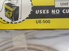 VINTAGE Snyder Model UE-500 Power Plug TV Antenna AM/FM UHF/VHF New Old Stock
