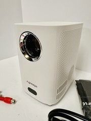 Agreago Projector w/ WiFi & Bluetooth Native 1080P 15,000 Lumens for iOS/Android