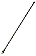 Firestik AMFM4-B 4ft AM FM Receive Antenna Black Fiberglass 3/8×24 Thread